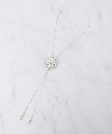 ゴージャスフラワーネックレス