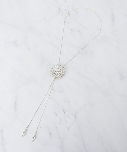 ゴージャスフラワーネックレス