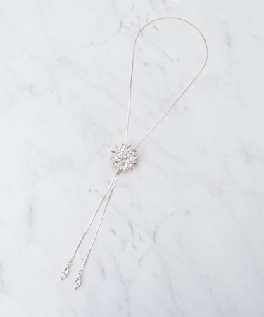 ゴージャスフラワーネックレス