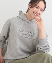 【S-LL/なめらかタッチ】選べる3柄 ロゴ入りプルパーカ