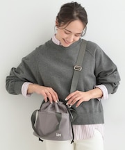 【Lee別注／撥水】巾着ショルダーバッグ