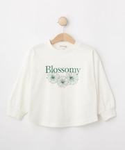 【100-150cm】プリントアソート裾ラウンドロンT