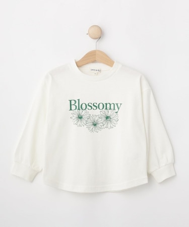 【100-150cm】プリントアソート裾ラウンドロンT