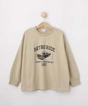 【100-150cm】プリントアソートベーシックロンT