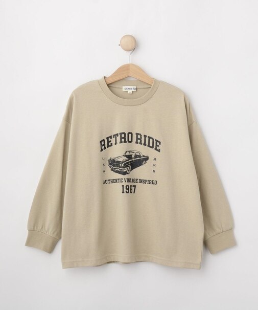 【100-150cm】プリントアソートベーシックロンT