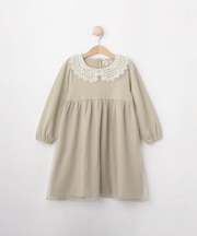 【110-140cm/プチセレ】チュールドッキングワンピース