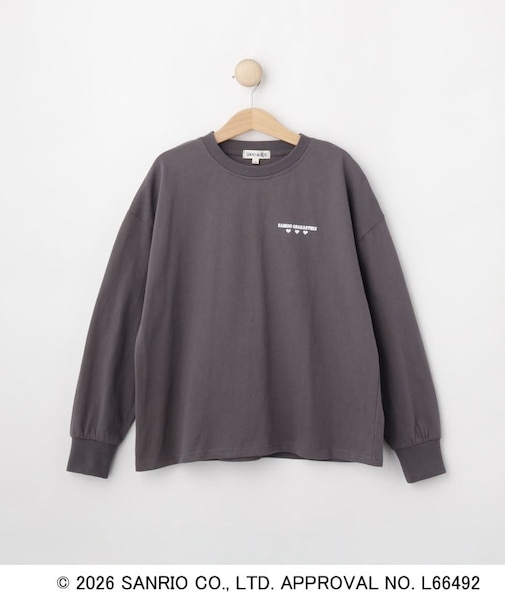 【サンリオキャラクターズ】オールスターバックプリントロンＴ