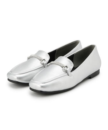 【消臭】キラキラビットローファー