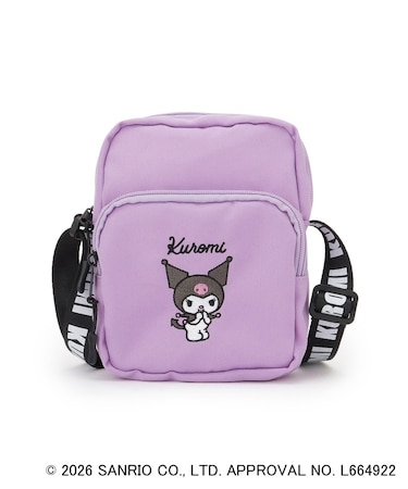 【サンリオキャラクターズ】ハローキティ＆クロミ刺繍ショルダーバッグ