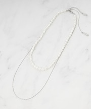 【3WAY】フェイクパールネックレス