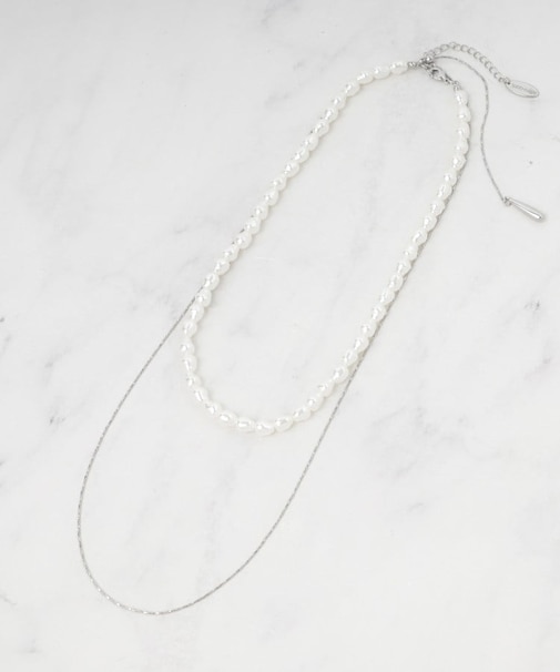 【3WAY】フェイクパールネックレス