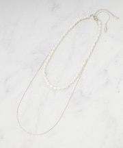 【3WAY】フェイクパールネックレス