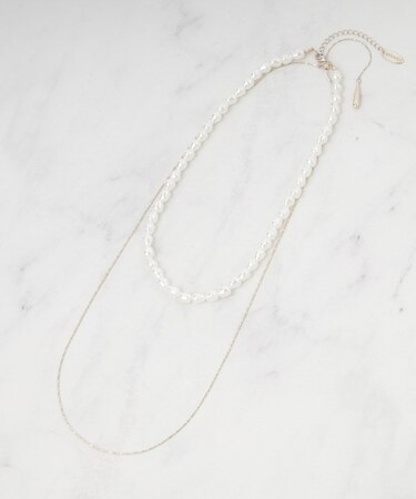 【3WAY】フェイクパールネックレス