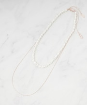 【3WAY】フェイクパールネックレス