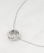 【2WAY】キラキラリングネックレス