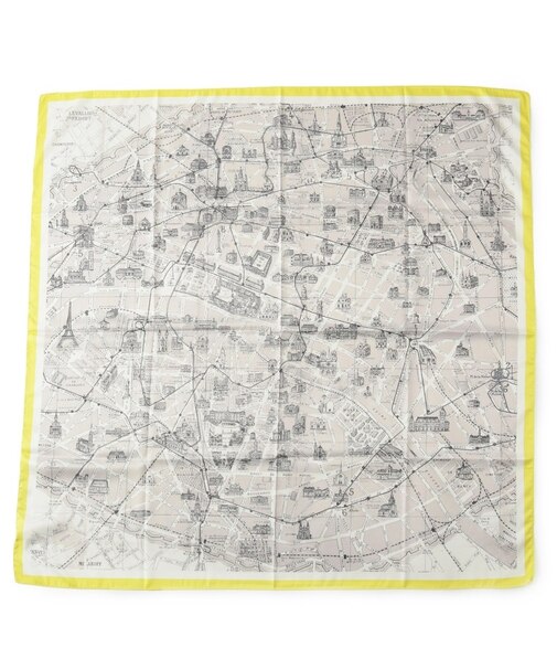 大判プリントスカーフ（88×88cm）