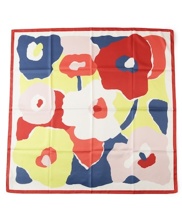 大判プリントスカーフ（88×88cm）