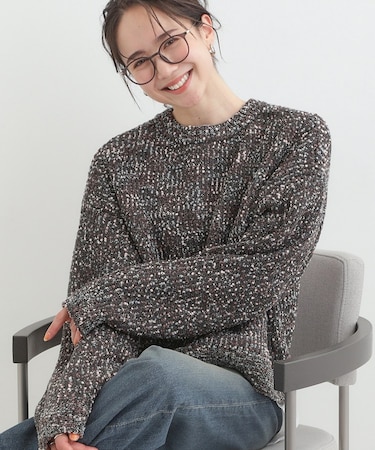 【前後2WAY】ぽこぽこニットカーディガン