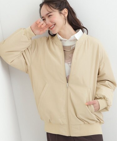 【S-LL】BIGシルエット MA-1ブルゾン