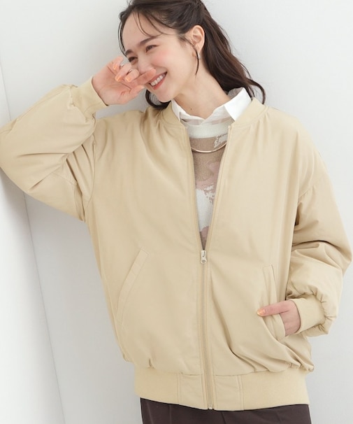 【S-LL】BIGシルエット MA-1ブルゾン