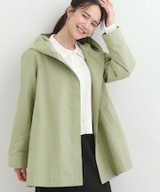 【防花粉/S-LL】ゆったり着られる テントフーディージャケット