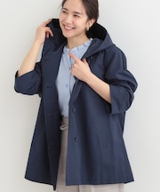 【防花粉/S-LL】ゆったり着られる テントフーディージャケット