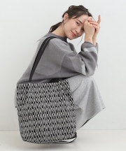 【インド製】ジャカードトートバッグ