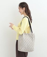 【インド製】ジャカードトートバッグ