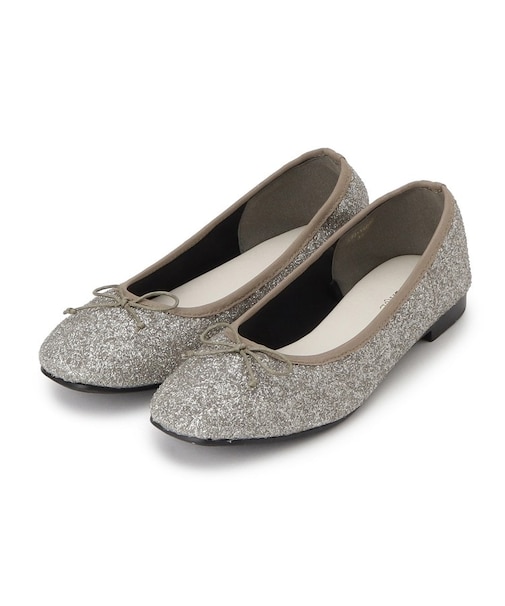 【ふかふか】シャーリングバレエシューズ