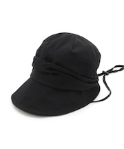 顔回りすっぽりキャスケット