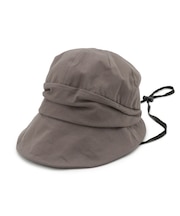 顔回りすっぽりキャスケット