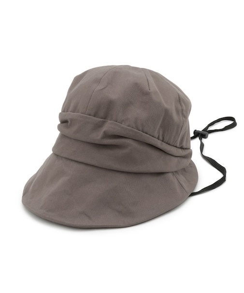 顔回りすっぽりキャスケット