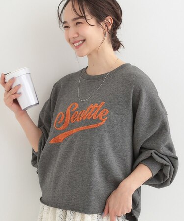 サガラ刺繍アソート裏毛スウェット