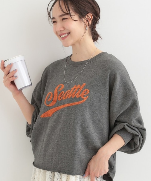 サガラ刺繍アソート裏毛スウェット