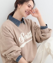 サガラ刺繍アソート裏毛スウェット