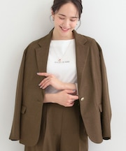 【S-LL/セットアップ可/イージーケア/UV】オンにもオフにも シングルジャケット