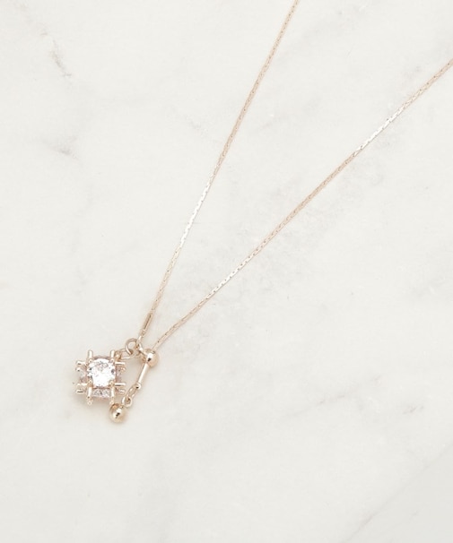 キュービックジルコニアネックレス