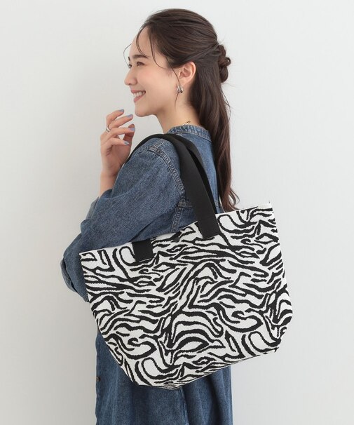 ニットトートバッグ