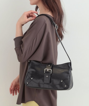 ベルトデザインショルダーバッグ