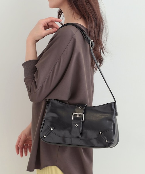 ベルトデザインショルダーバッグ