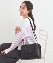 【軽量/2WAY】ふわっと軽いトートバッグ
