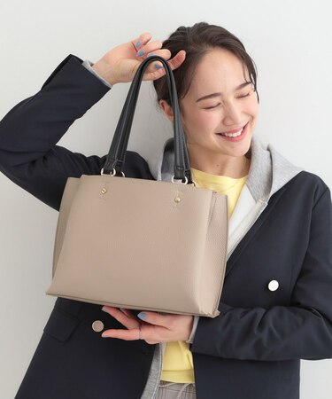 【軽量／2WAY】ふわっと軽いトートバッグ