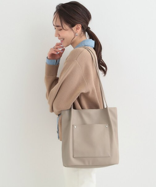 つまみハンドルトートバッグ
