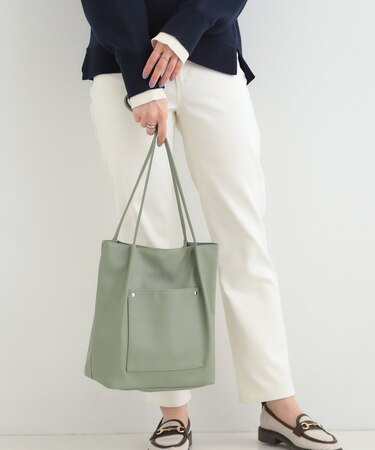 つまみハンドルトートバッグ