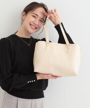 サイド配色トートバッグ