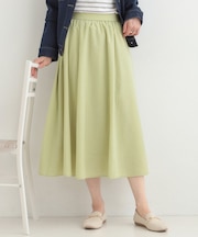 ギャザーフレアスカート