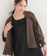 【洗濯後シワになりにくい/UV】フラップポケットシャツ