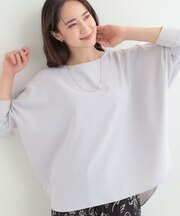 【着丈選べる/体型カバー】さらさらとろん ドルマンブラウス