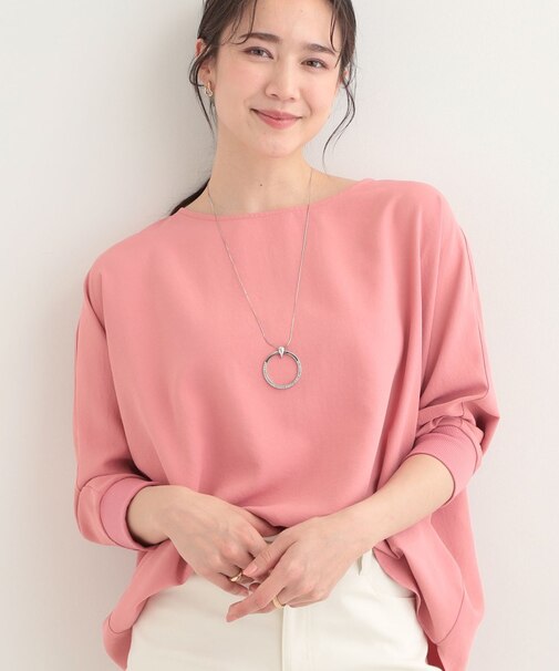 【着丈選べる/体型カバー】さらさらとろん ドルマンブラウス