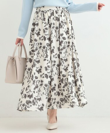 【着丈選べる】アソート柄フレアスカート